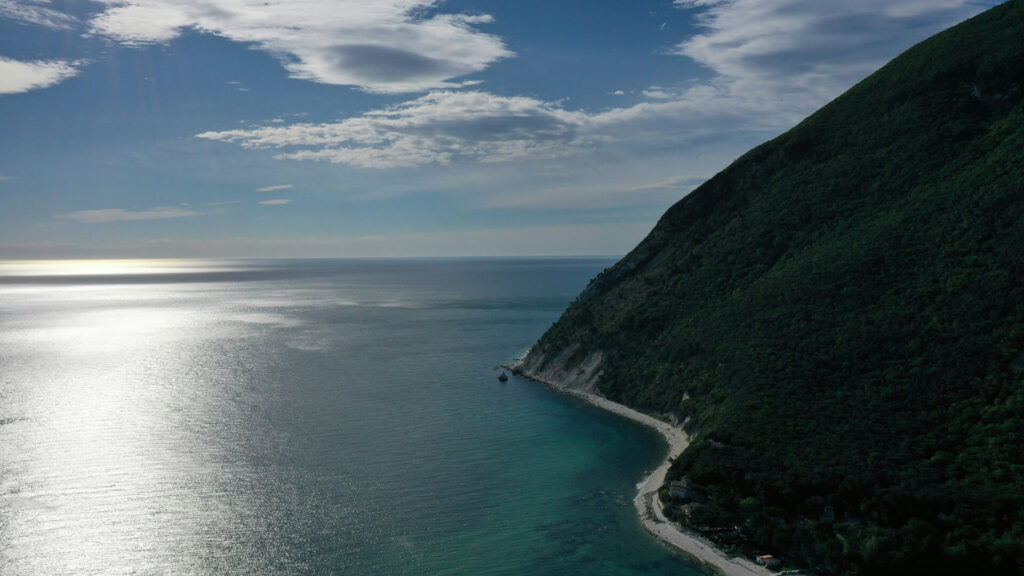 Baia di Portonovo ad Ancona